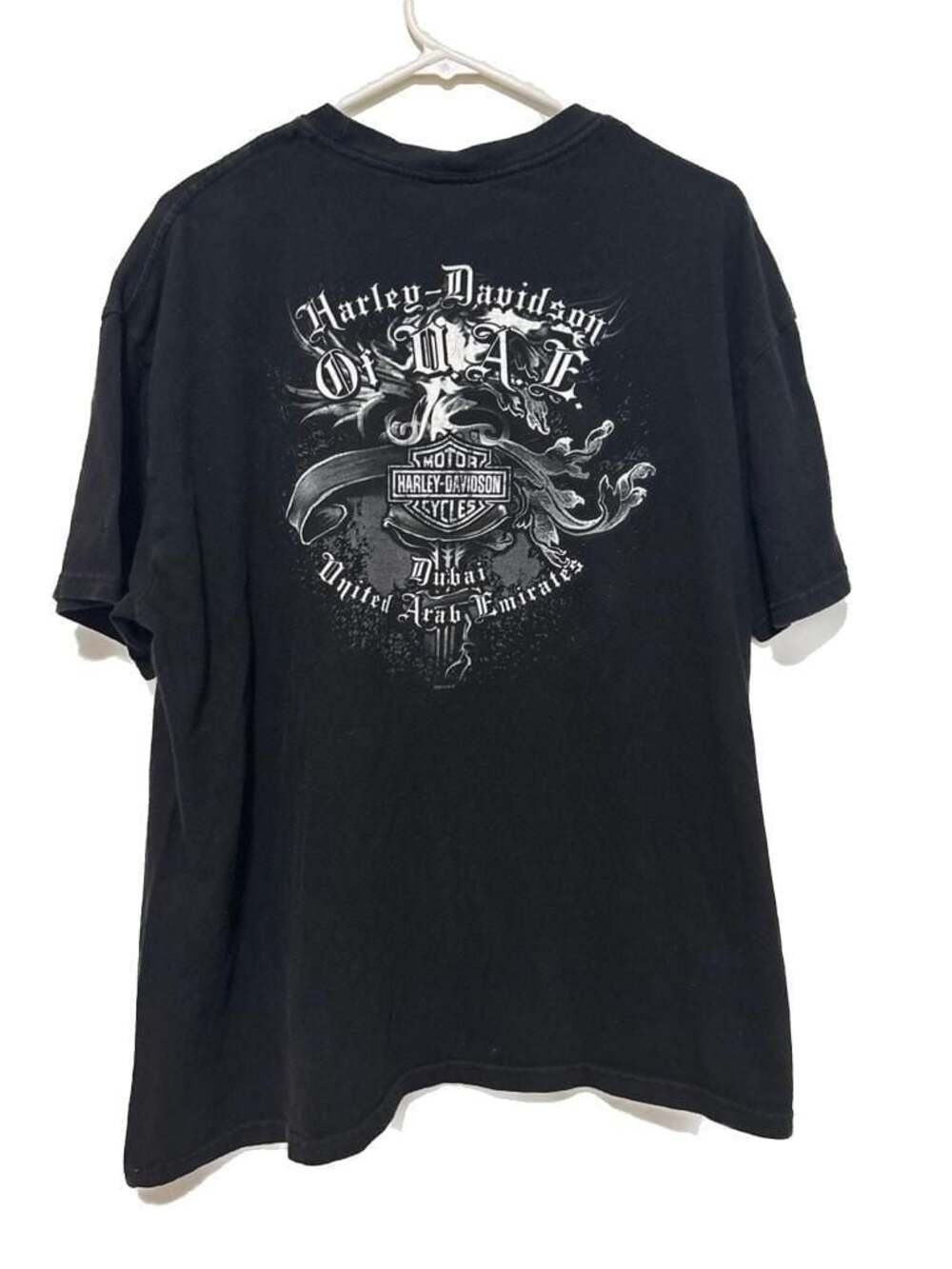 Harley-Davidson Dubai United Arab Emirates Graphic Black T-Shirt